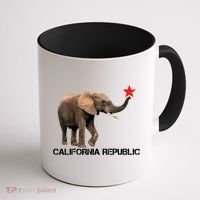 California Republic Elephant  Coffee Mug thumb 1