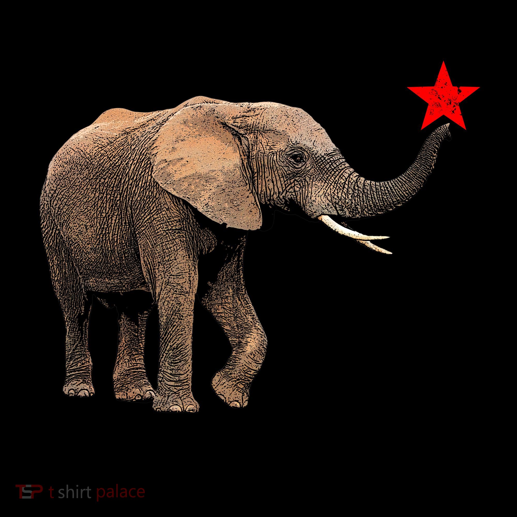 California Republic Elephant  Coffee Mug