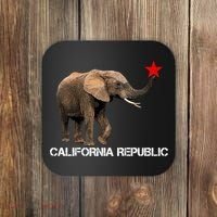 California Republic Elephant  Coaster thumb 0