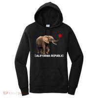 California Republic Elephant  Women's Hoodie thumb 0