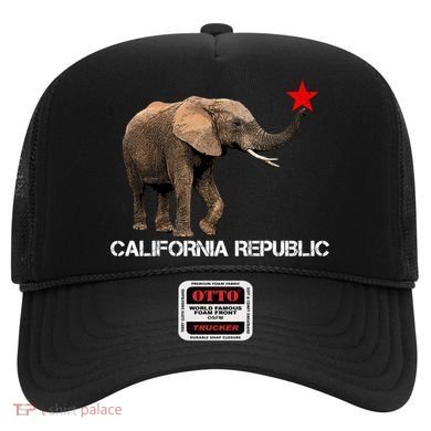 California Republic Elephant  Hat