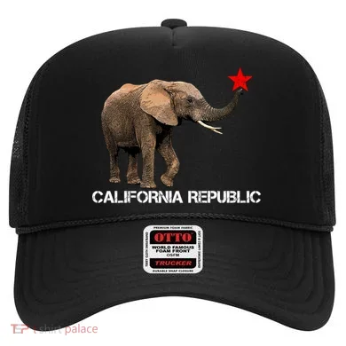California Republic Elephant  Hat