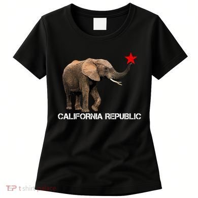 California Republic Elephant  Women's T-Shirt