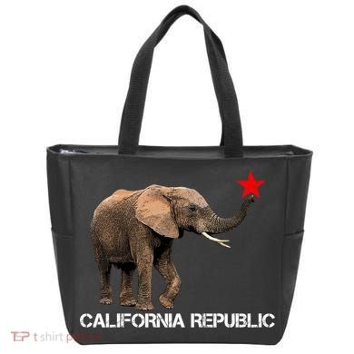 California Republic Elephant  Tote Bag