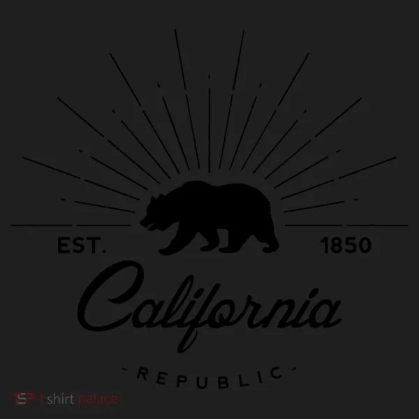 California Republic EST  Golf Towel