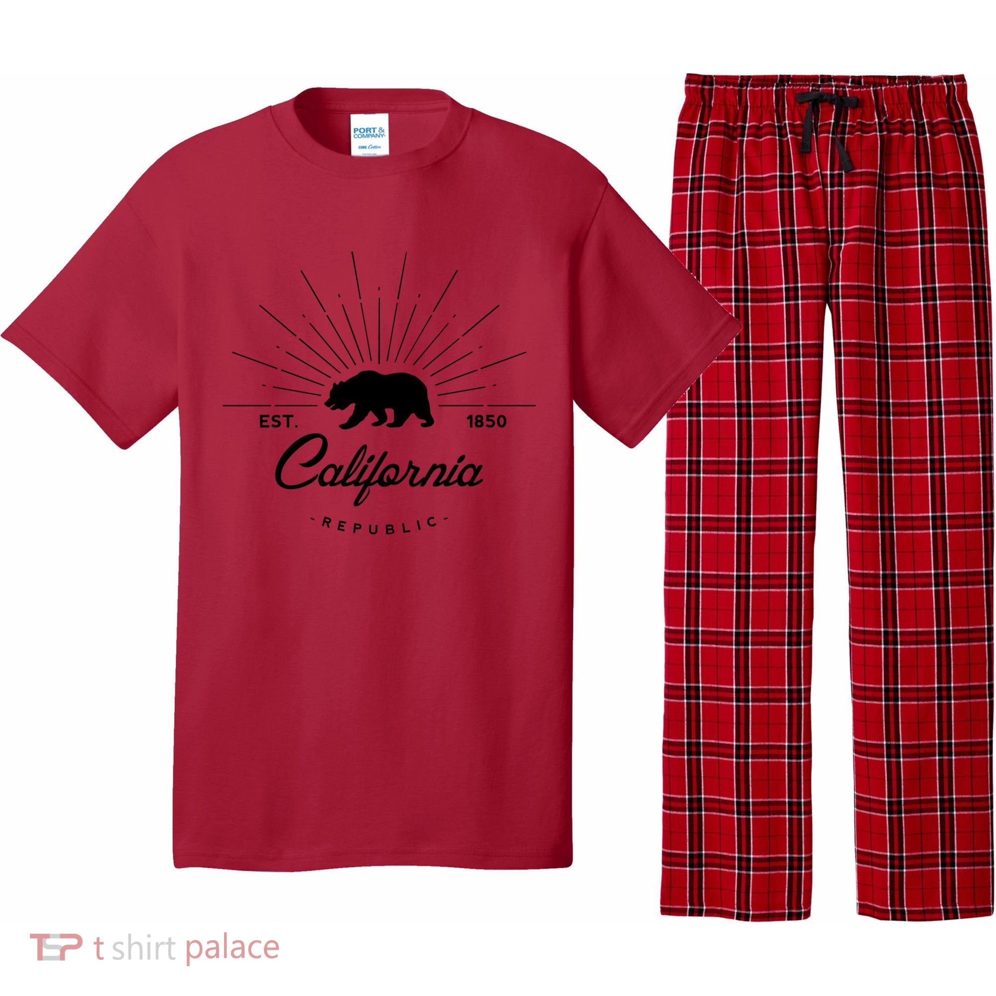 California Republic EST  Pajama Set