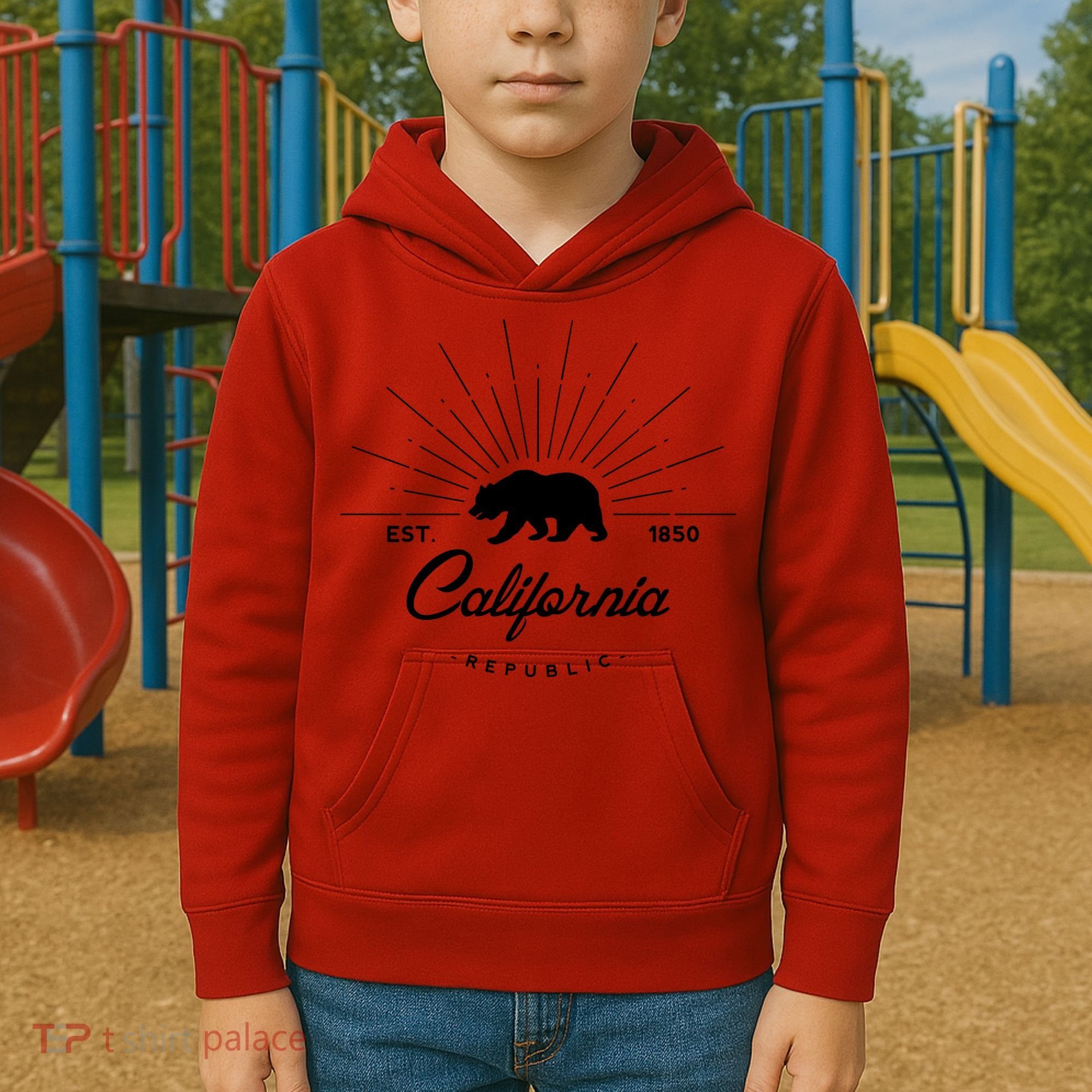 California Republic EST  Kids Hoodie