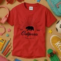 California Republic EST  Kids T-Shirt thumb 3