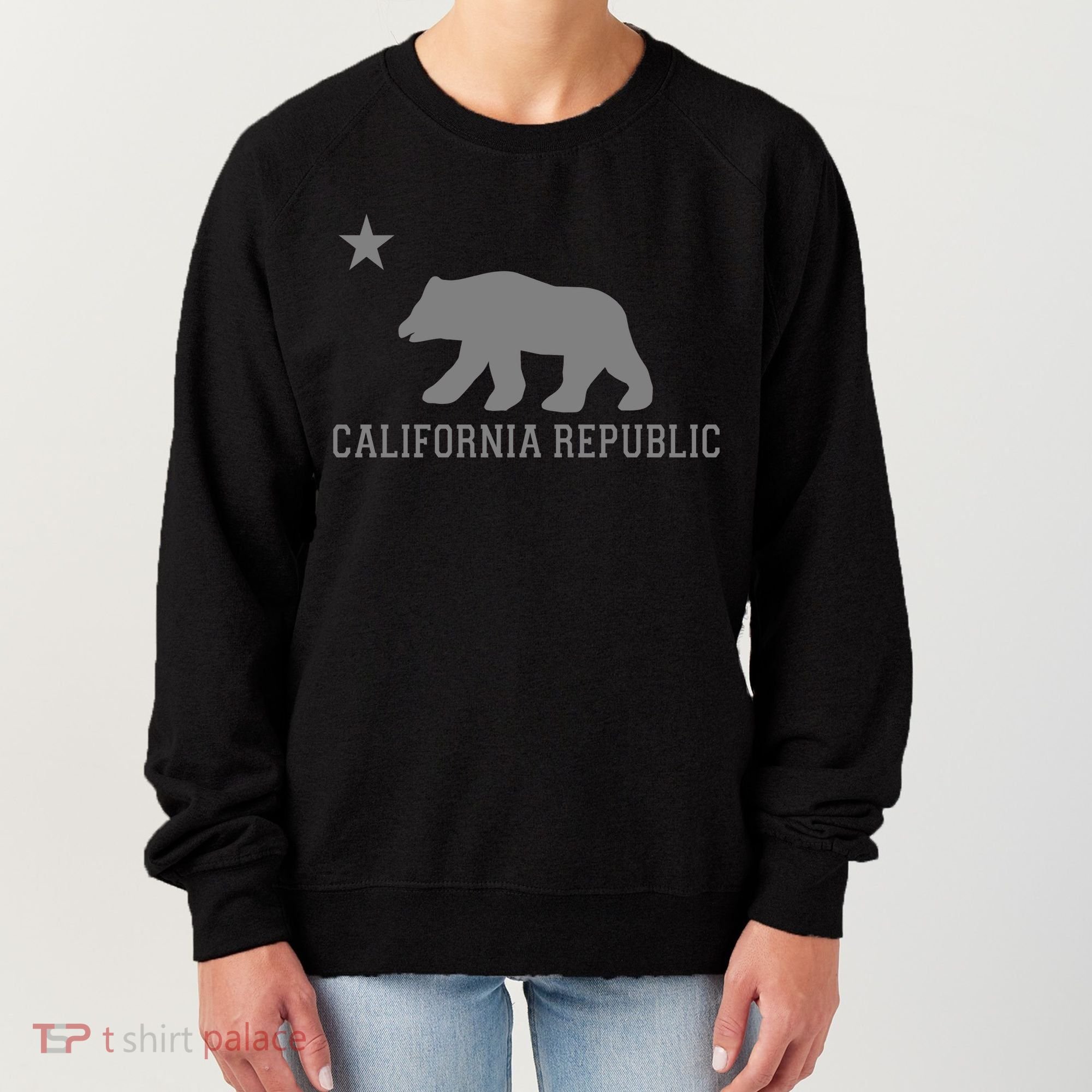 California Republic Grey Style Women's Sweatshirt