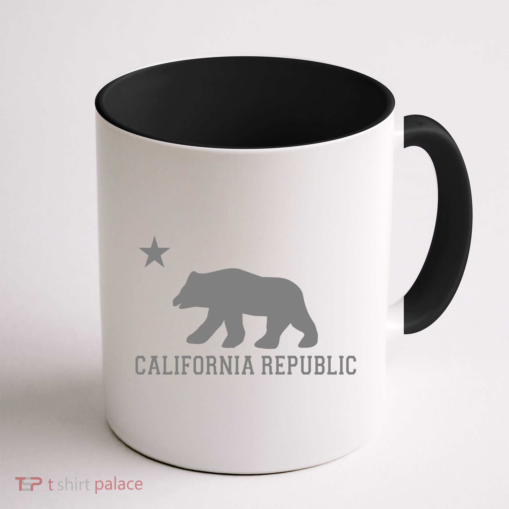 California Republic Grey Style Coffee Mug