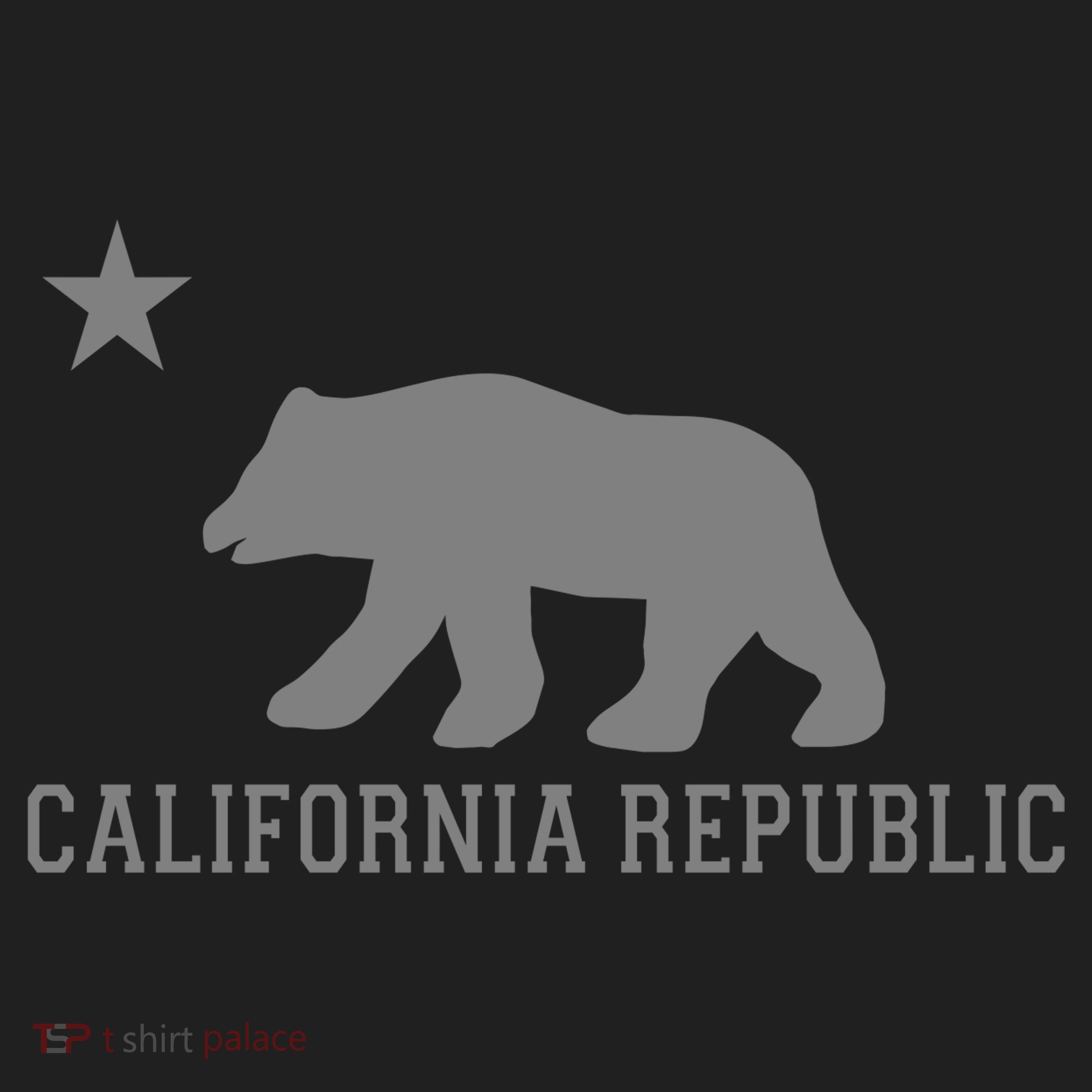California Republic Grey Style Beanie