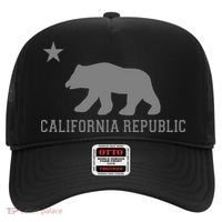 California Republic Grey Style Hat thumb 0