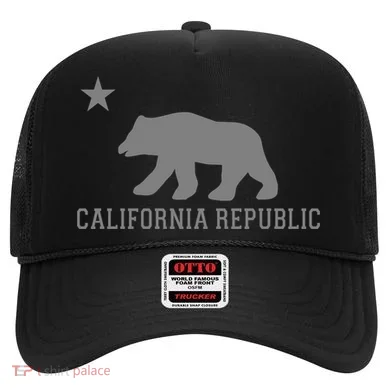 California Republic Grey Style Hat