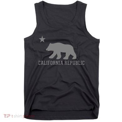 California Republic Grey Style Tank Top