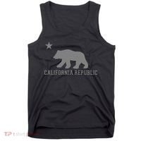 California Republic Grey Style Tank Top thumb 0