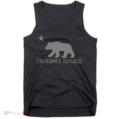 California Republic Grey Style Tank Top