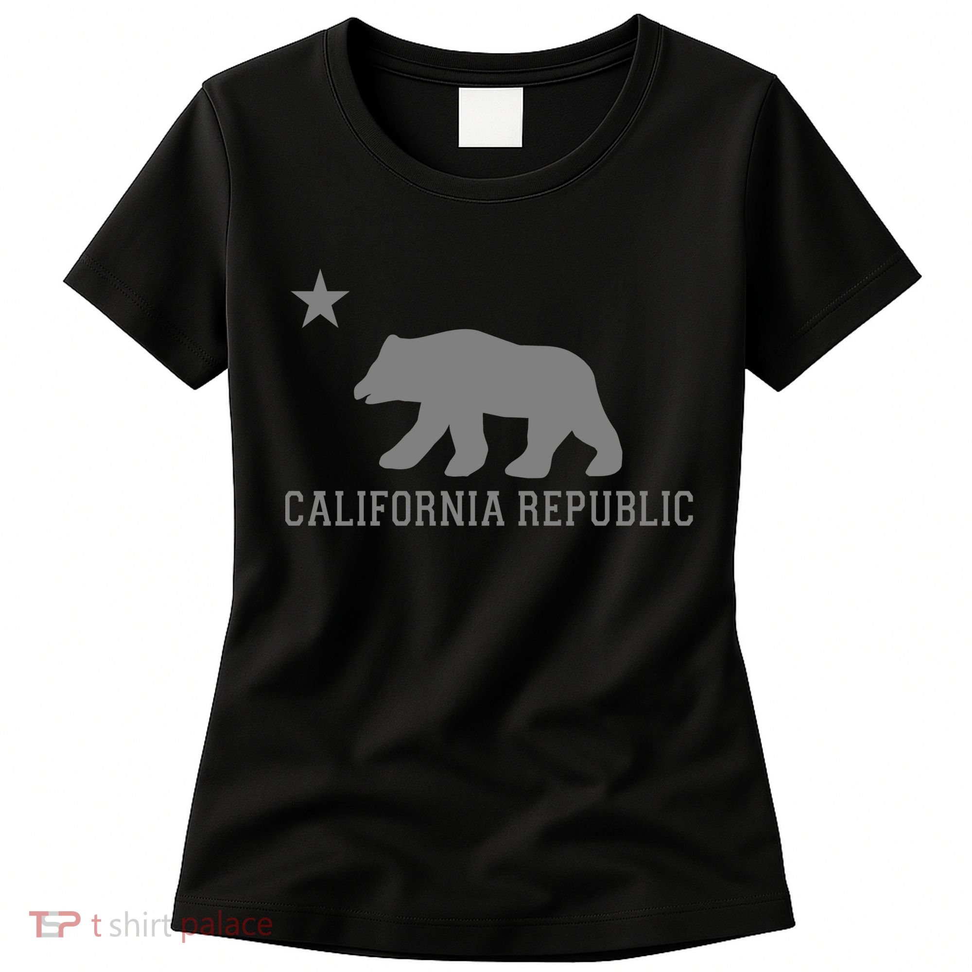California Republic Grey Style Women's T-Shirt