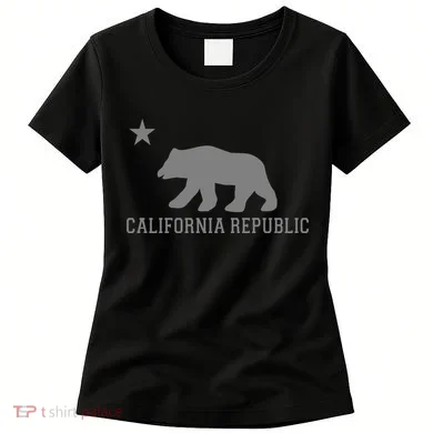 California Republic Grey Style Women's T-Shirt