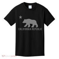 California Republic Grey Style Kids T-Shirt thumb 0