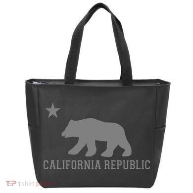 California Republic Grey Style Tote Bag