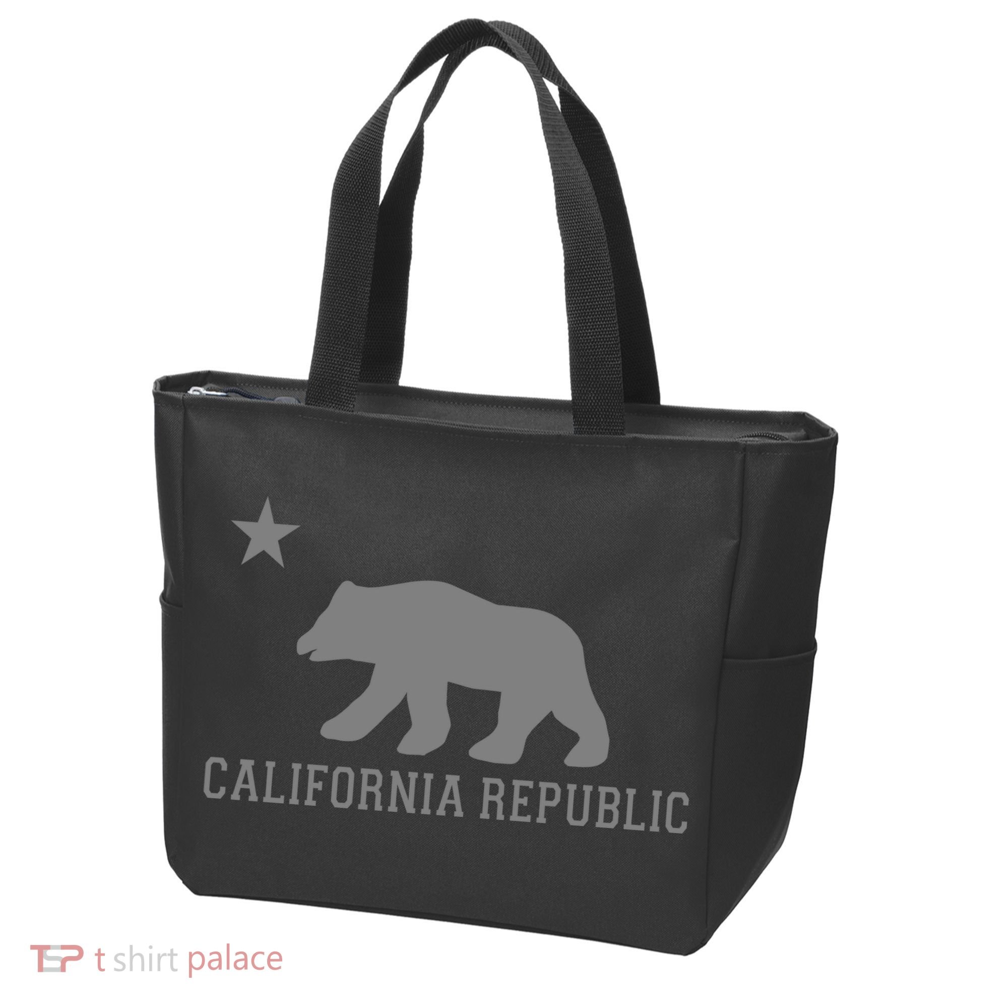 California Republic Grey Style Tote Bag