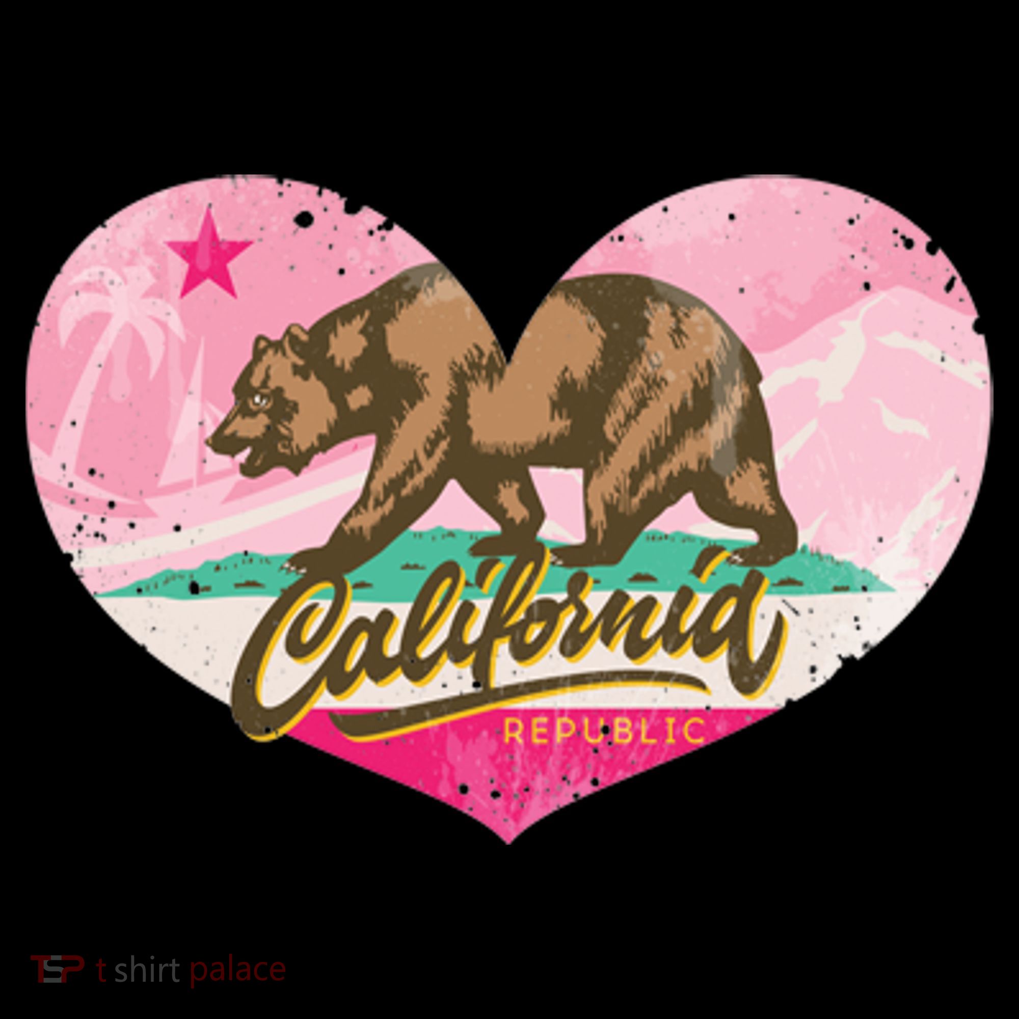 California Republic Heart Backpack