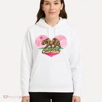 California Republic Heart Hoodie thumb 5