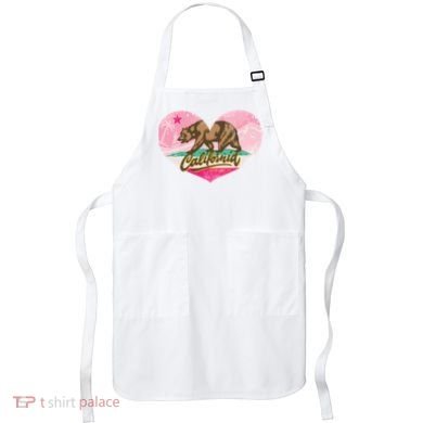 California Republic Heart Apron