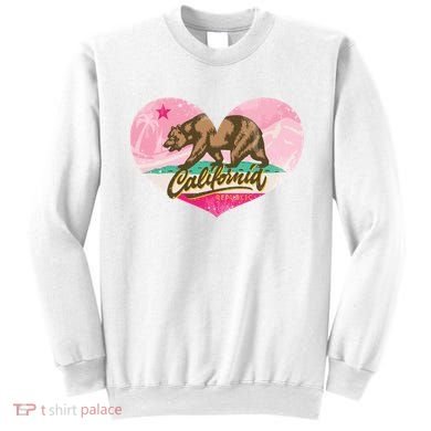 California Republic Heart Sweatshirt