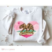 California Republic Heart Sweatshirt thumb 2