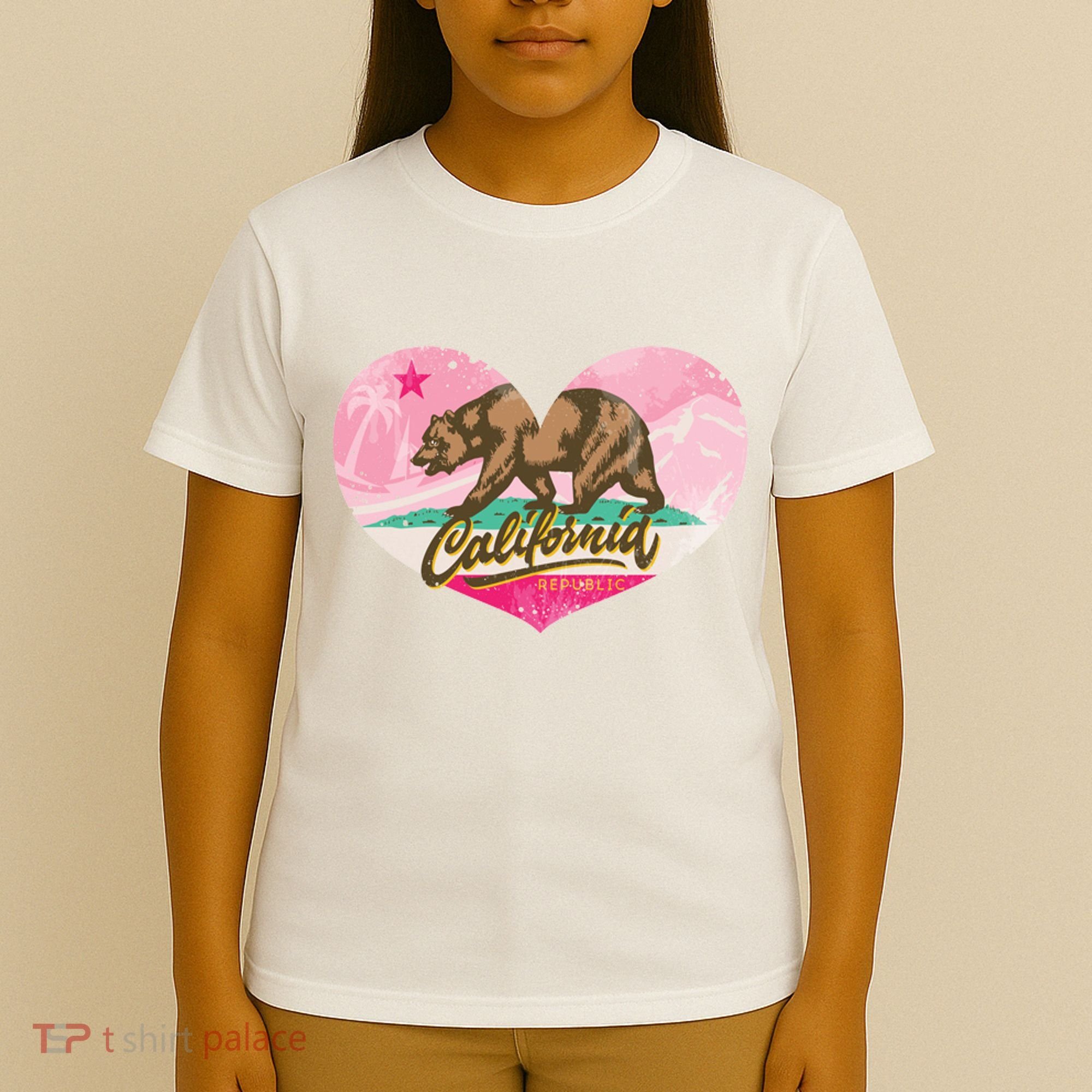 California Republic Heart T-Shirt