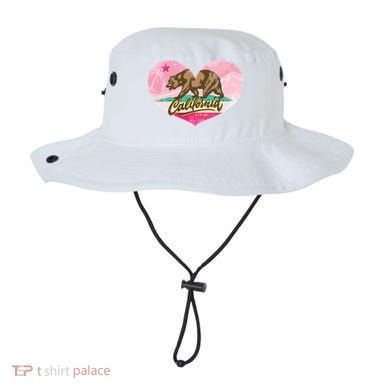 California Republic Heart Bucket Hat