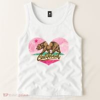 California Republic Heart Tank Top thumb 2
