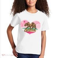 California Republic Heart Kids T-Shirt thumb 2