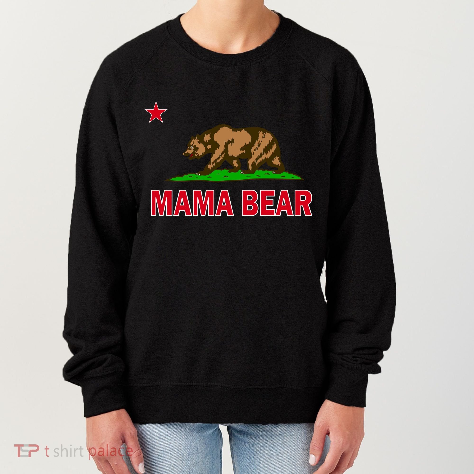 California Republic Mama Bear Women's Sweatshirt