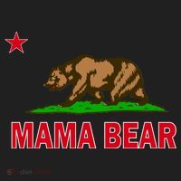 California Republic Mama Bear Women's Sweatshirt thumb 2