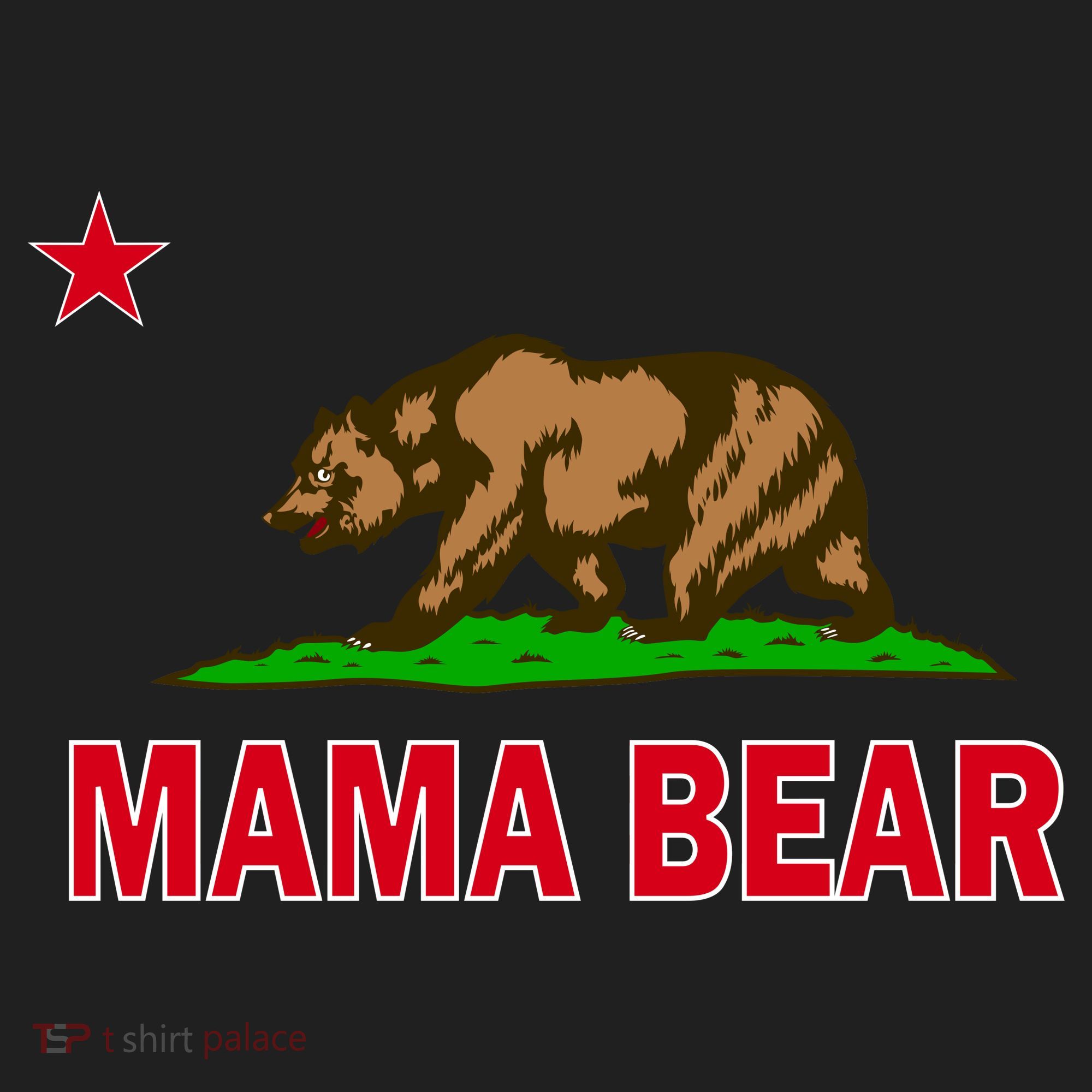California Republic Mama Bear Women's Sweatshirt