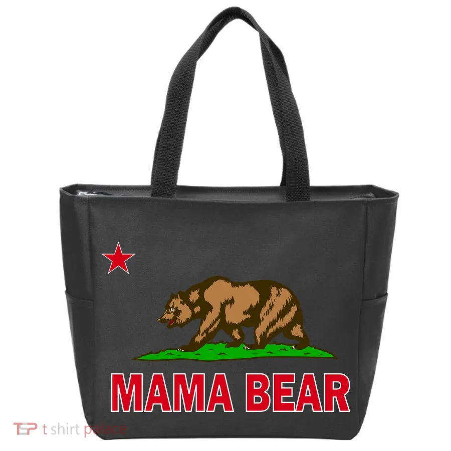 California Republic Mama Bear Tote Bag
