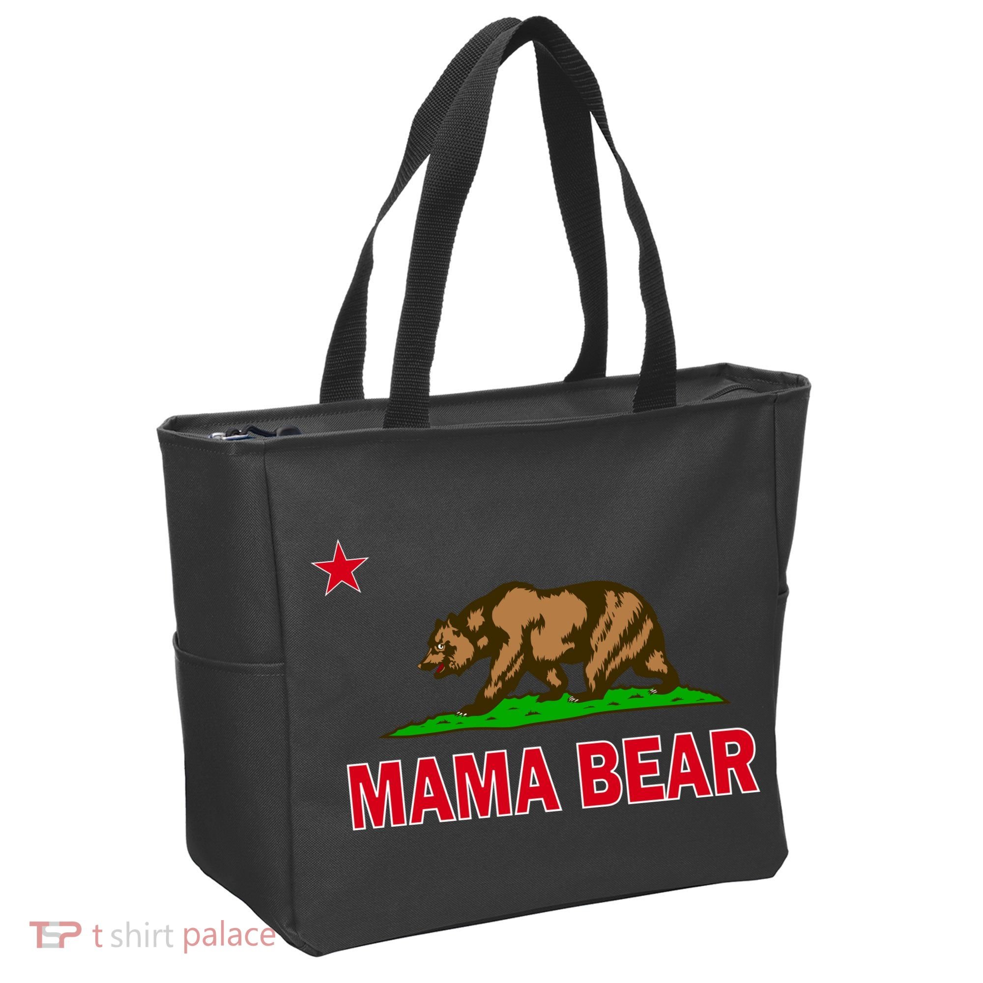 California Republic Mama Bear Tote Bag