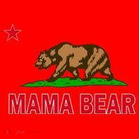 California Republic Mama Bear Santa Hat thumb 1