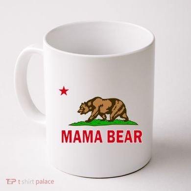California Republic Mama Bear Coffee Mug