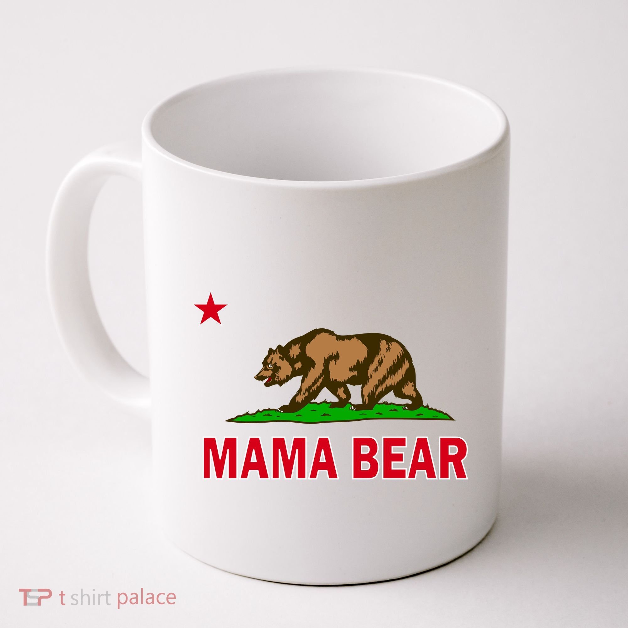 California Republic Mama Bear Coffee Mug