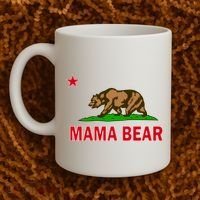 California Republic Mama Bear Coffee Mug thumb 2