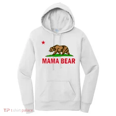 California Republic Mama Bear Women's Hoodie