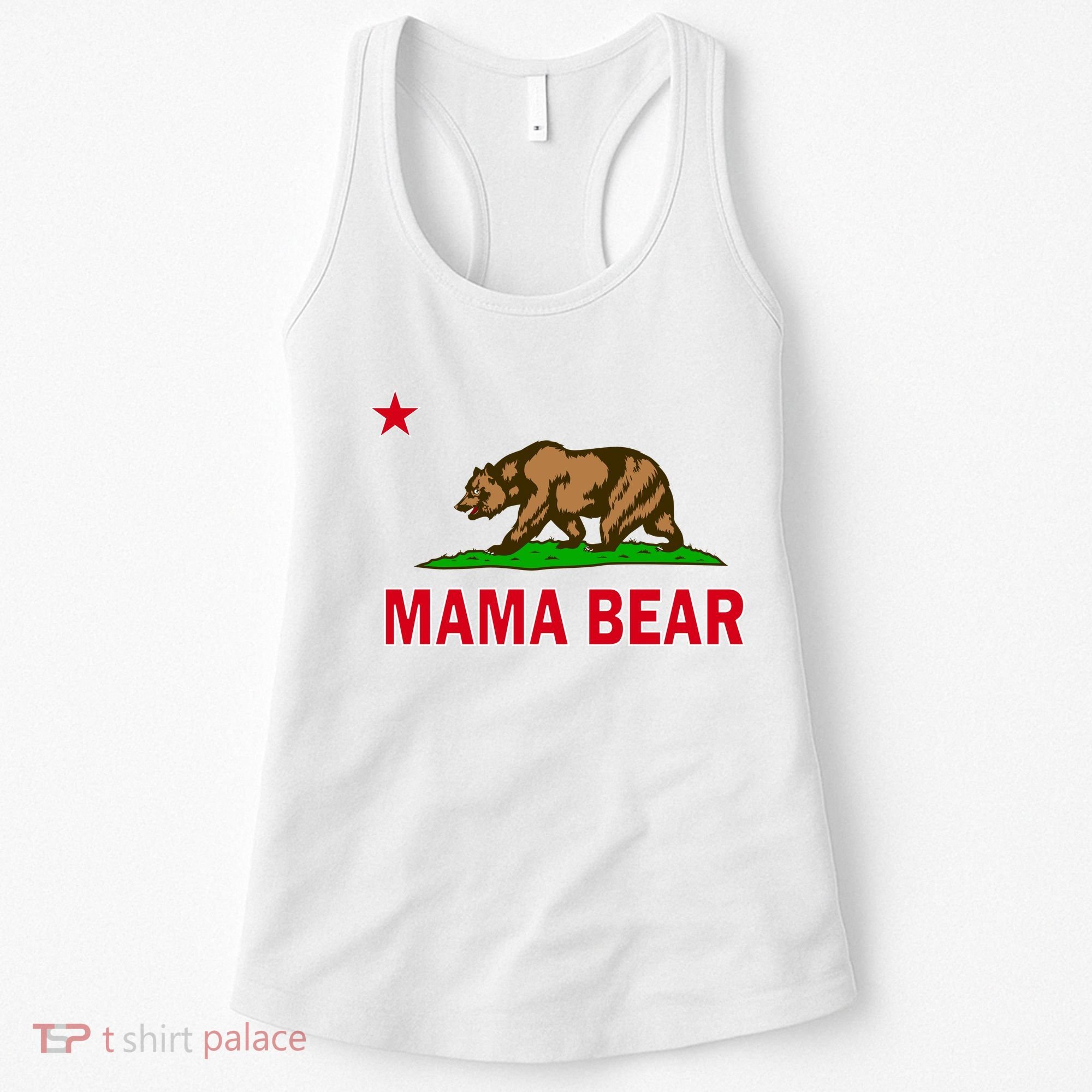 California Republic Mama Bear Women's Tank Top