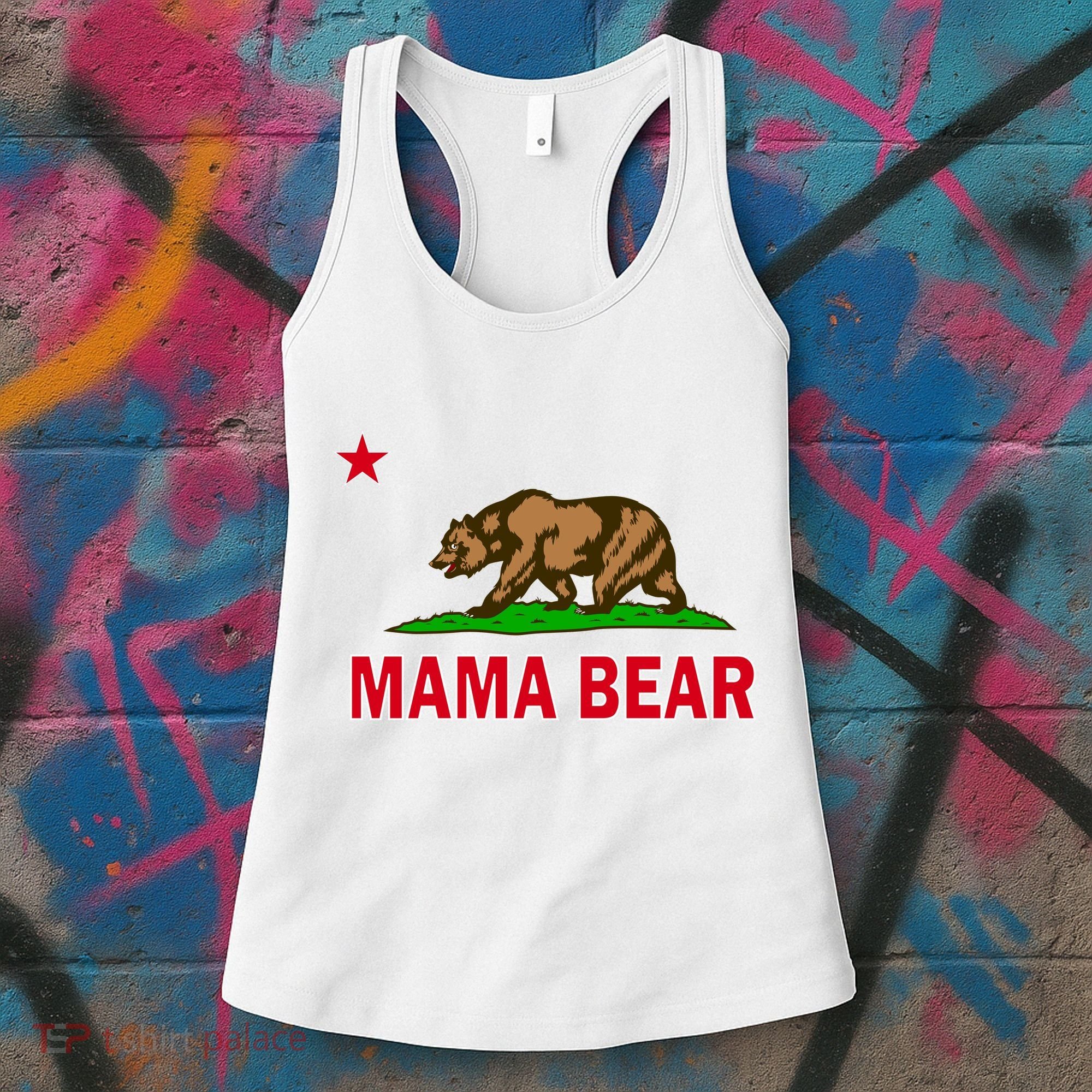 California Republic Mama Bear Women's Tank Top