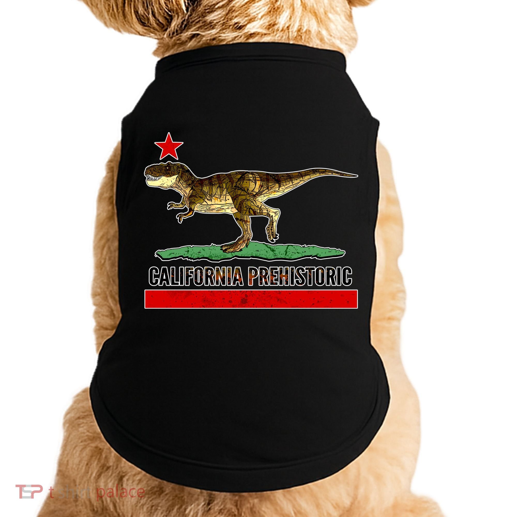 California Republic Prehistoric T-Rex Doggie Tank