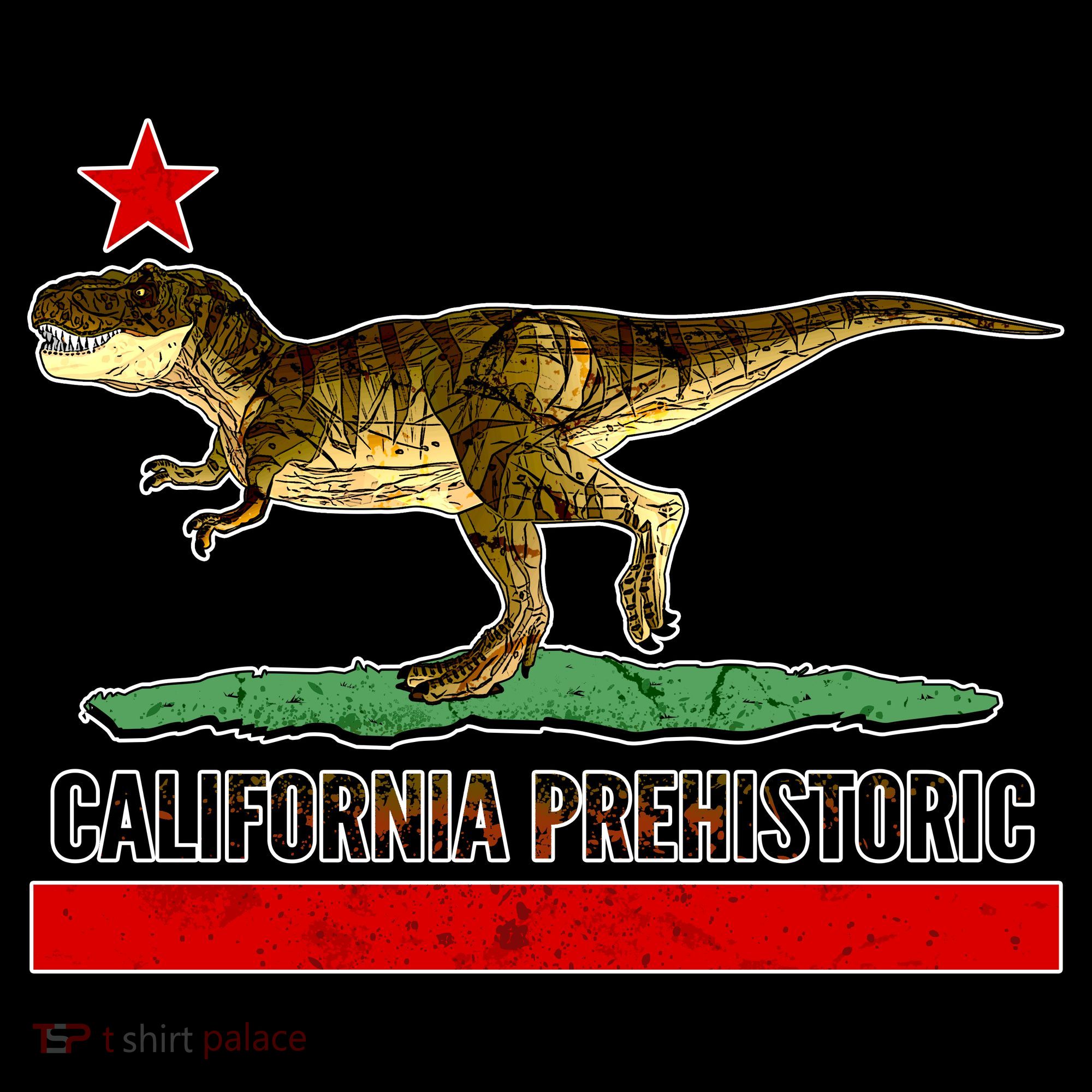 California Republic Prehistoric T-Rex Doggie Tank