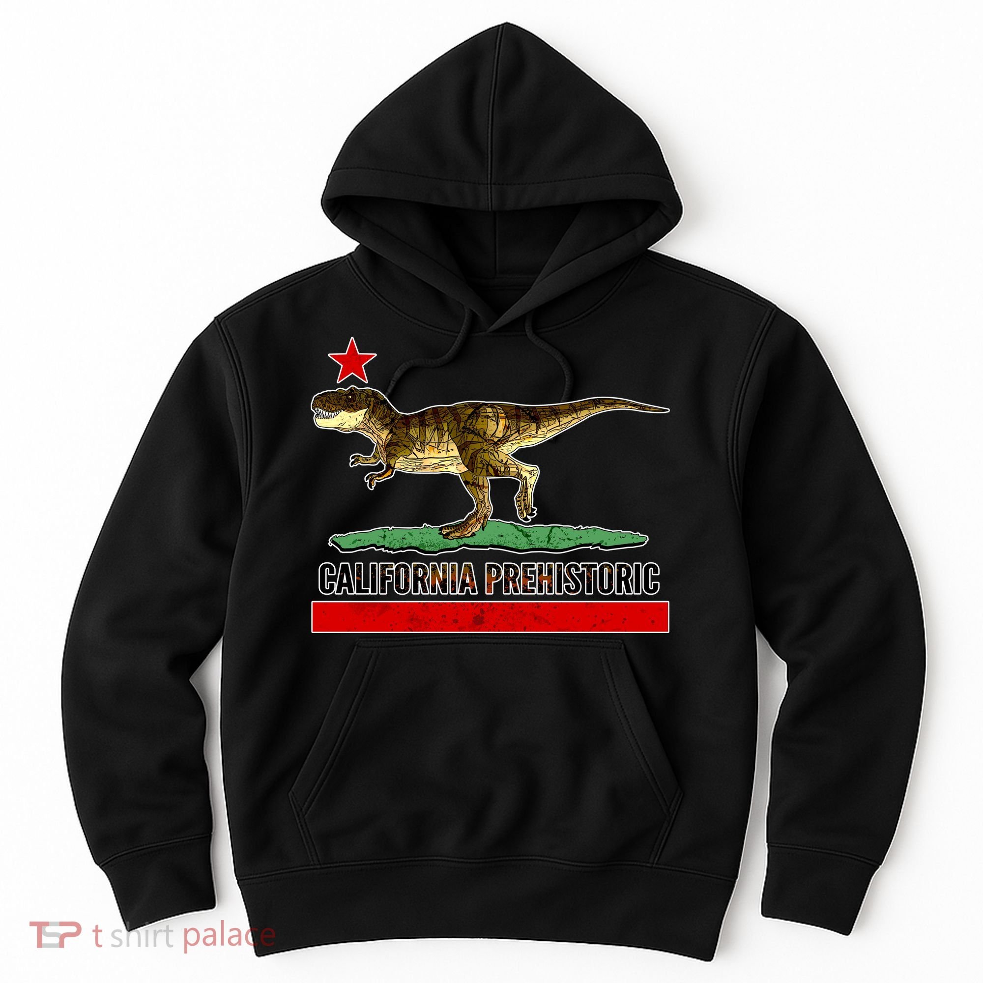 California Republic Prehistoric T-Rex Hoodie
