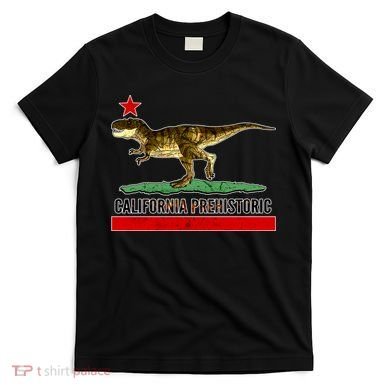 California Republic Prehistoric T-Rex T-Shirt